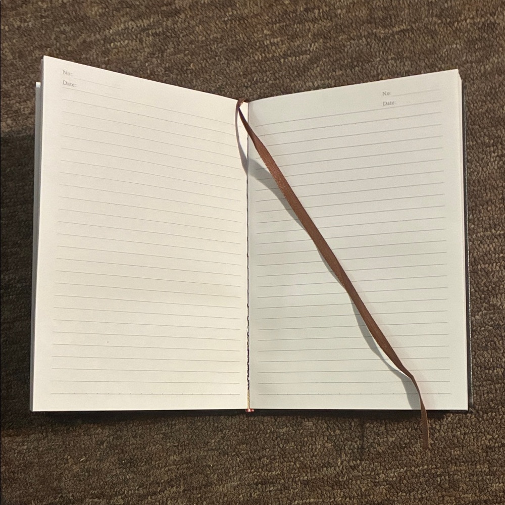 Brown and Black Leather Journal - Picture 4 of 5